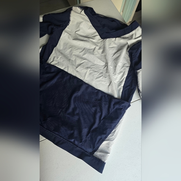 Nike Men's  Hot Baseball Wind Jacket V-Neck Black 3/4 Sleeve. Size S - Picture 16 of 16